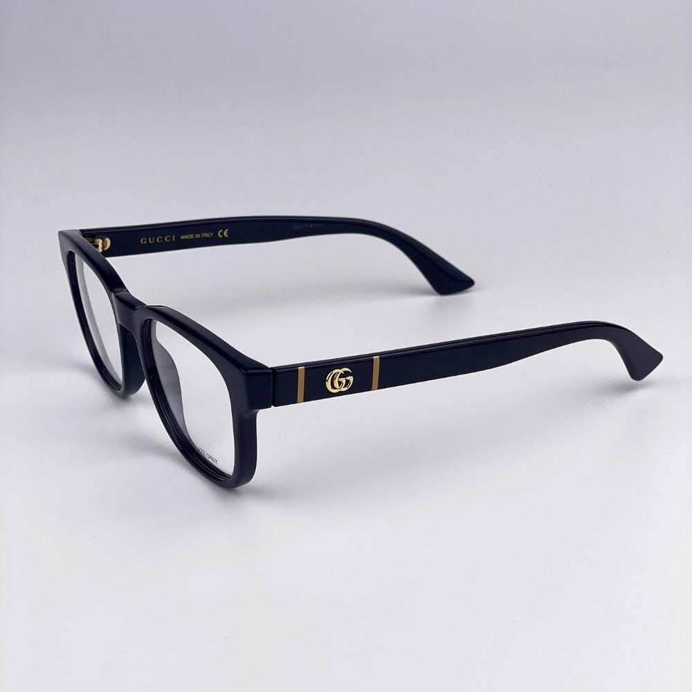 GUCCI GG0764O 003 Eyeglasses Dark Blue Square Women - Picture 6 of 9